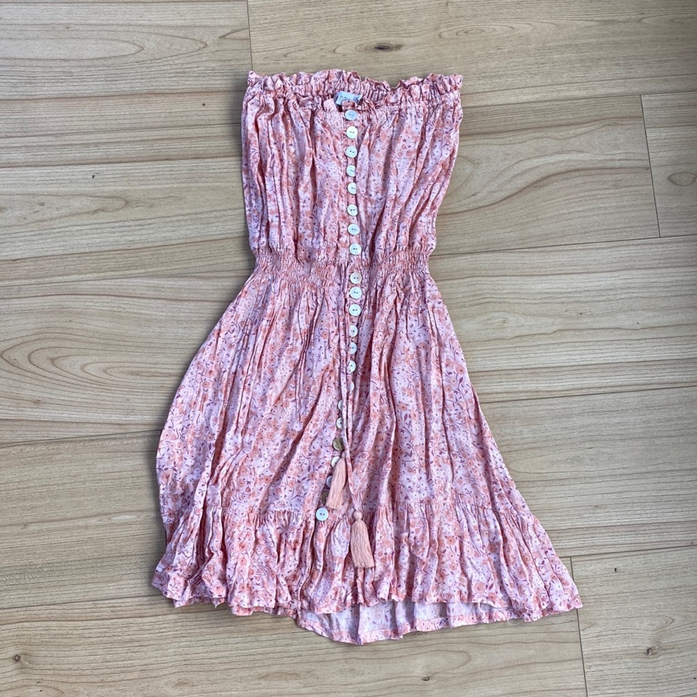 Tiare Hawaii Ryder mini dress, size S/M, love spell color